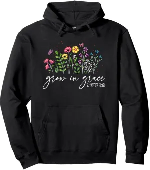 grow in grace Pullover Hoodie