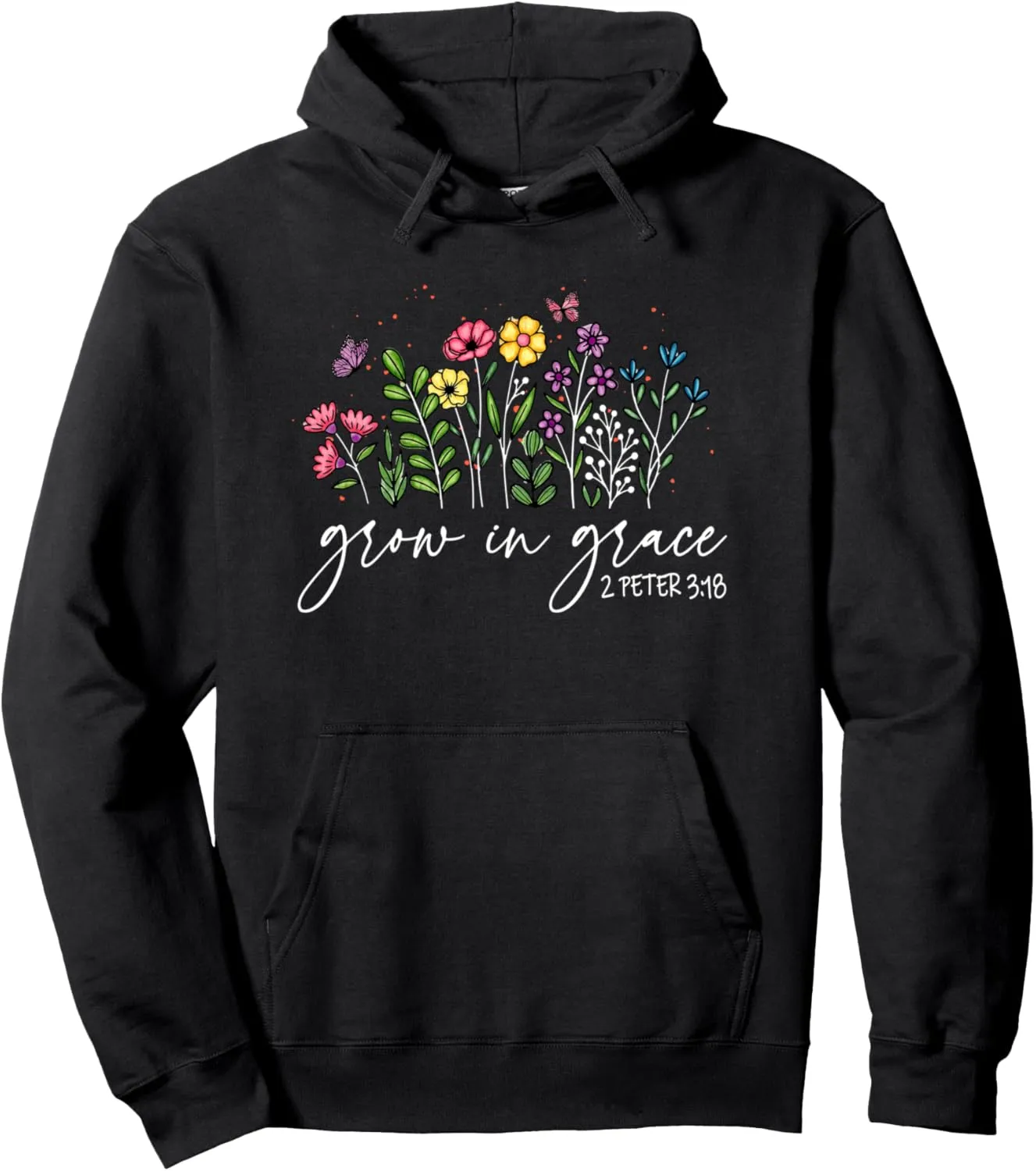 grow in grace Pullover Hoodie