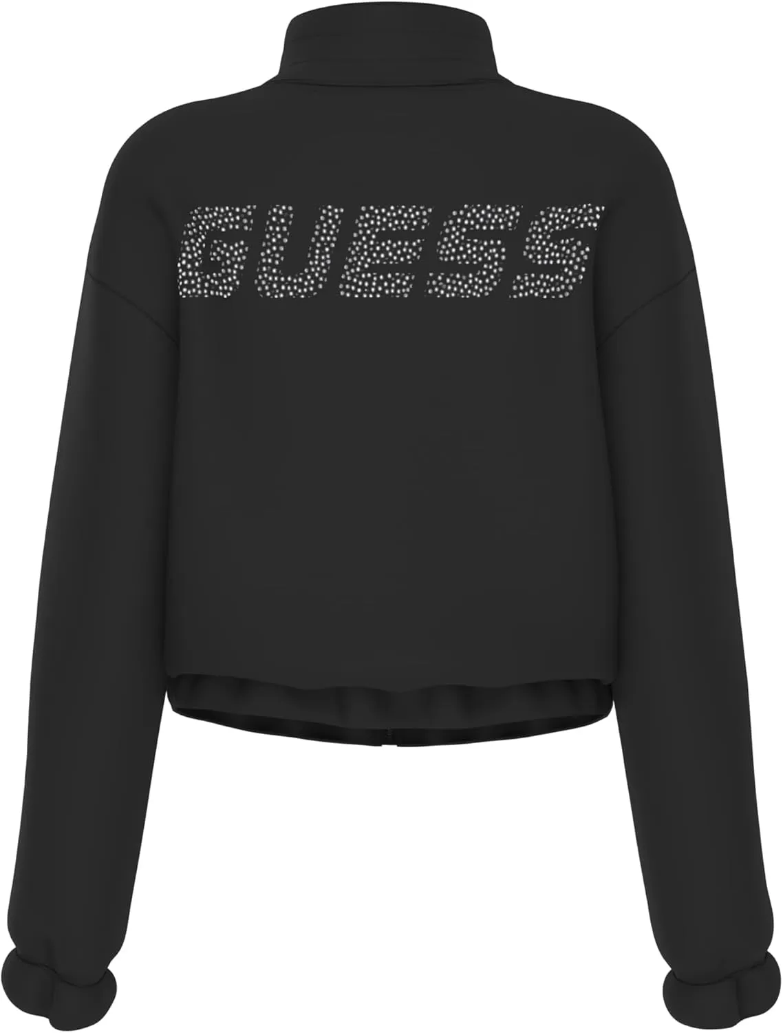 GUESS Women's Eco Cecilia Scuba Zip Sweatshirt