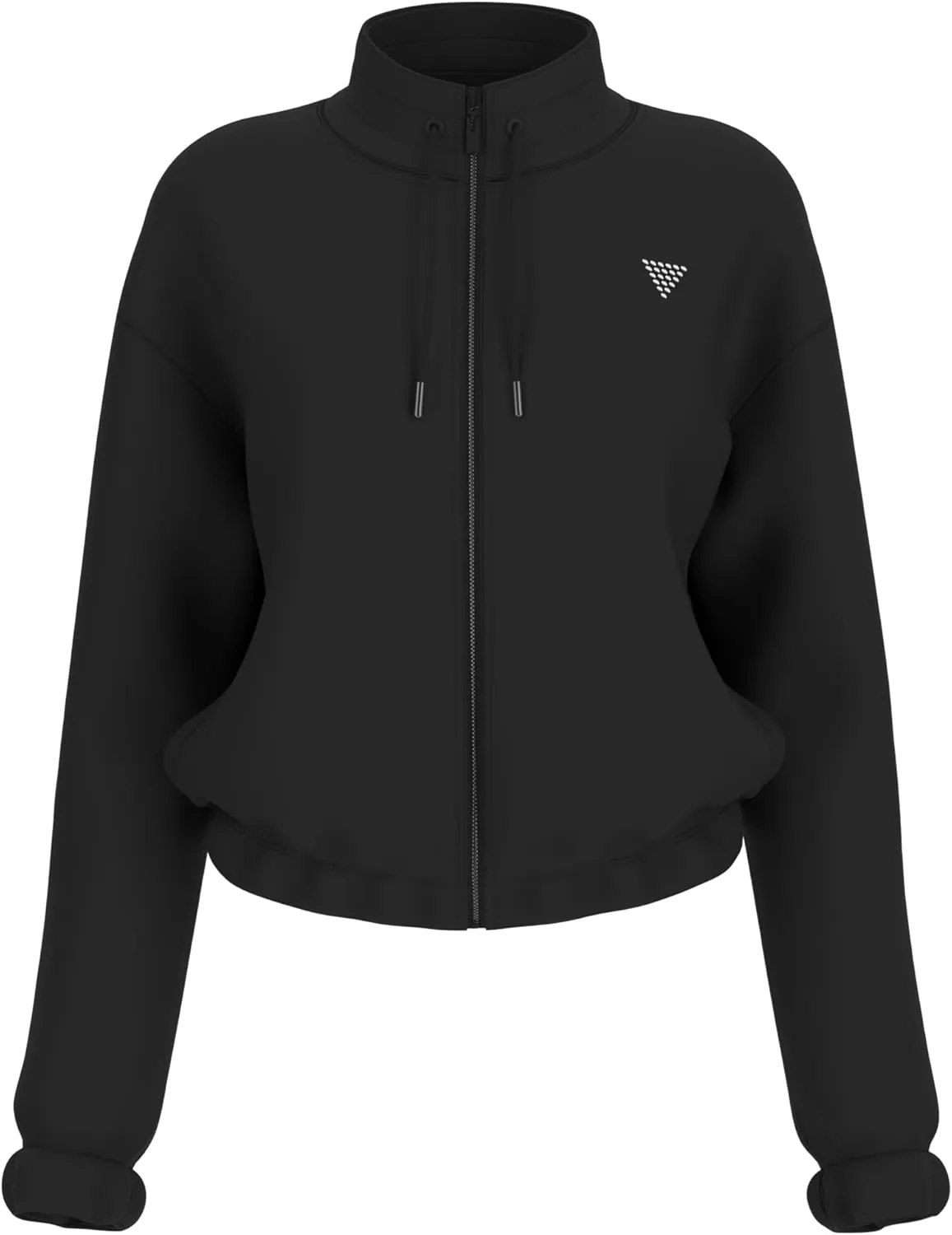 GUESS Women's Eco Cecilia Scuba Zip Sweatshirt