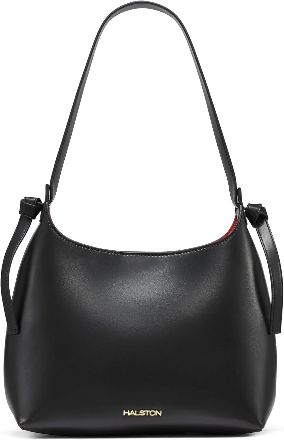 Halston Brooke Signature Logo Magnetic Snap Shoulder