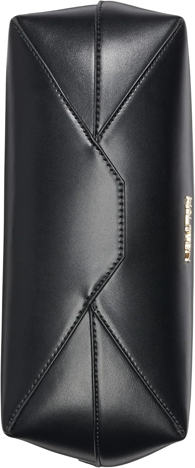 Halston Brooke Signature Logo Magnetic Snap Shoulder