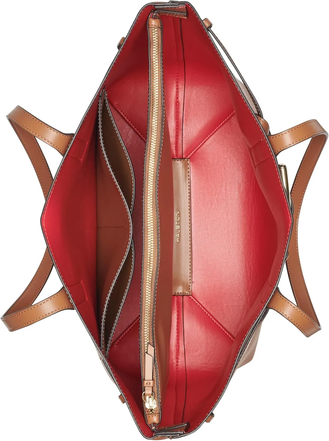 Halston Tasha Rocky Road Magnetic Snap Tote
