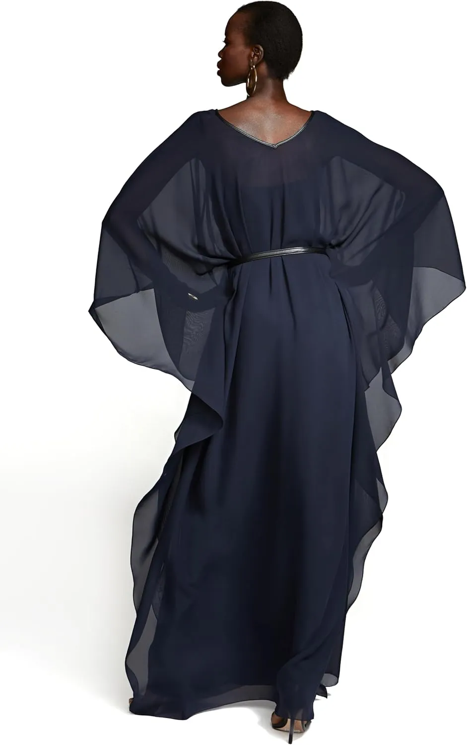 HALSTON Women's May Caftan in Chiffon
