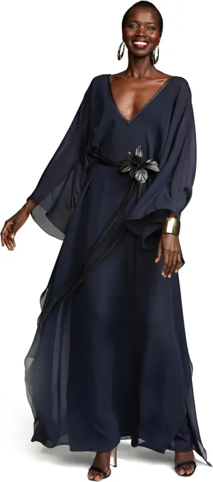 HALSTON Women's May Caftan in Chiffon