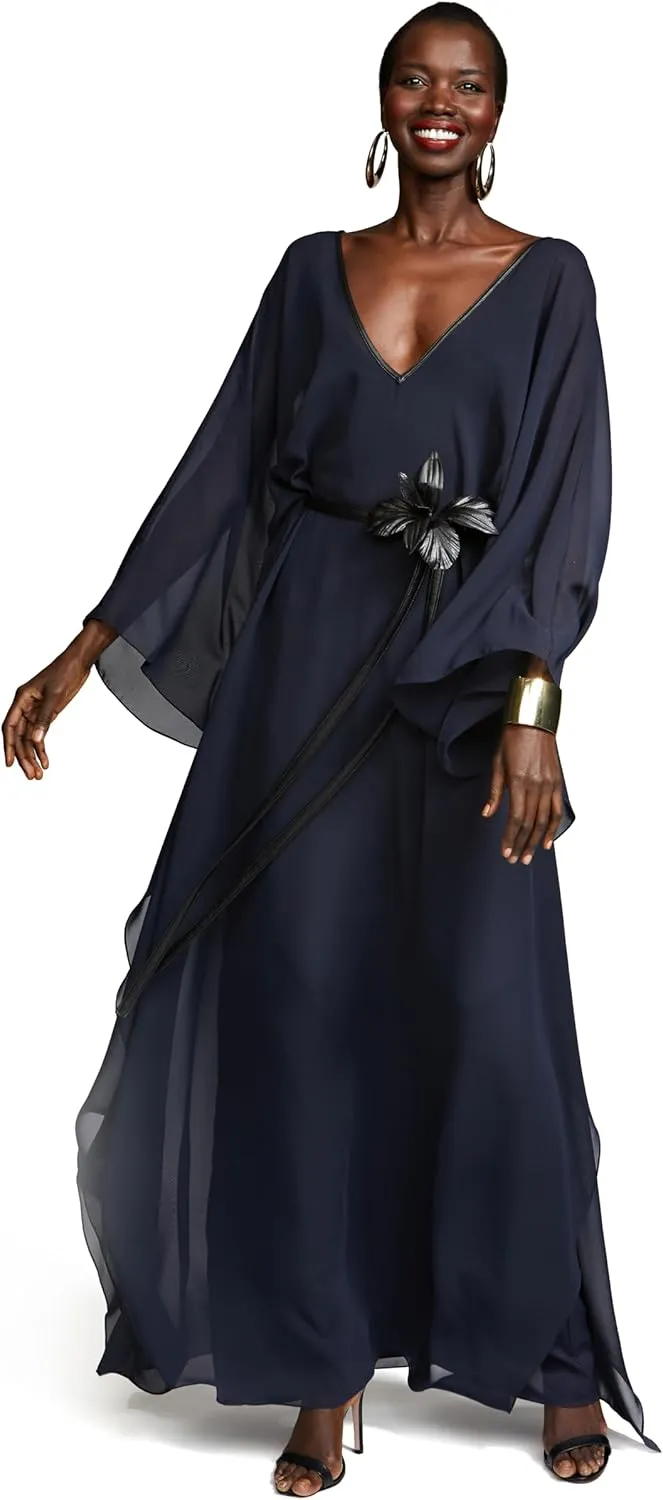 HALSTON Women's May Caftan in Chiffon