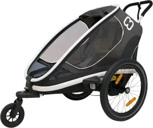 Hamax Outback One Seat Reclining Multi-Sport Child Bike Trailer   Stroller (Jogger Wheel Sold Separately)