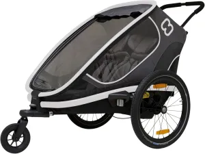 Hamax Outback Two Seat Reclining Multi-Sport Child Bike Trailer   Stroller (Jogger Wheel Sold Separately)