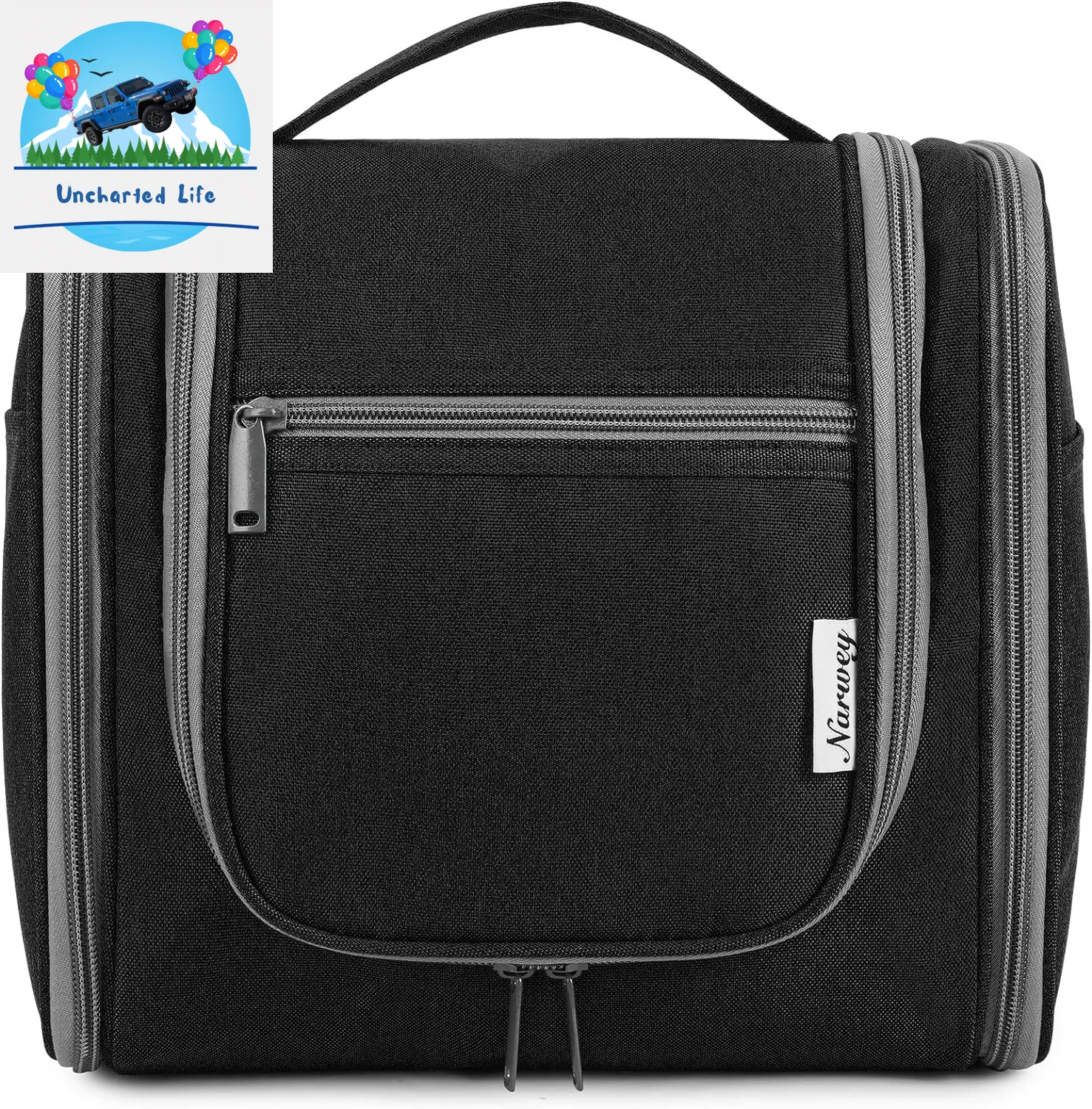 Hanging Toiletry Bag and Travel Makeup Organizer for Essential Items