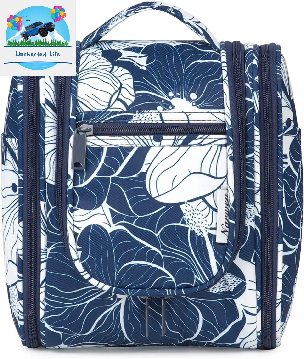 Hanging Toiletry Bag and Travel Makeup Organizer for Essential Items