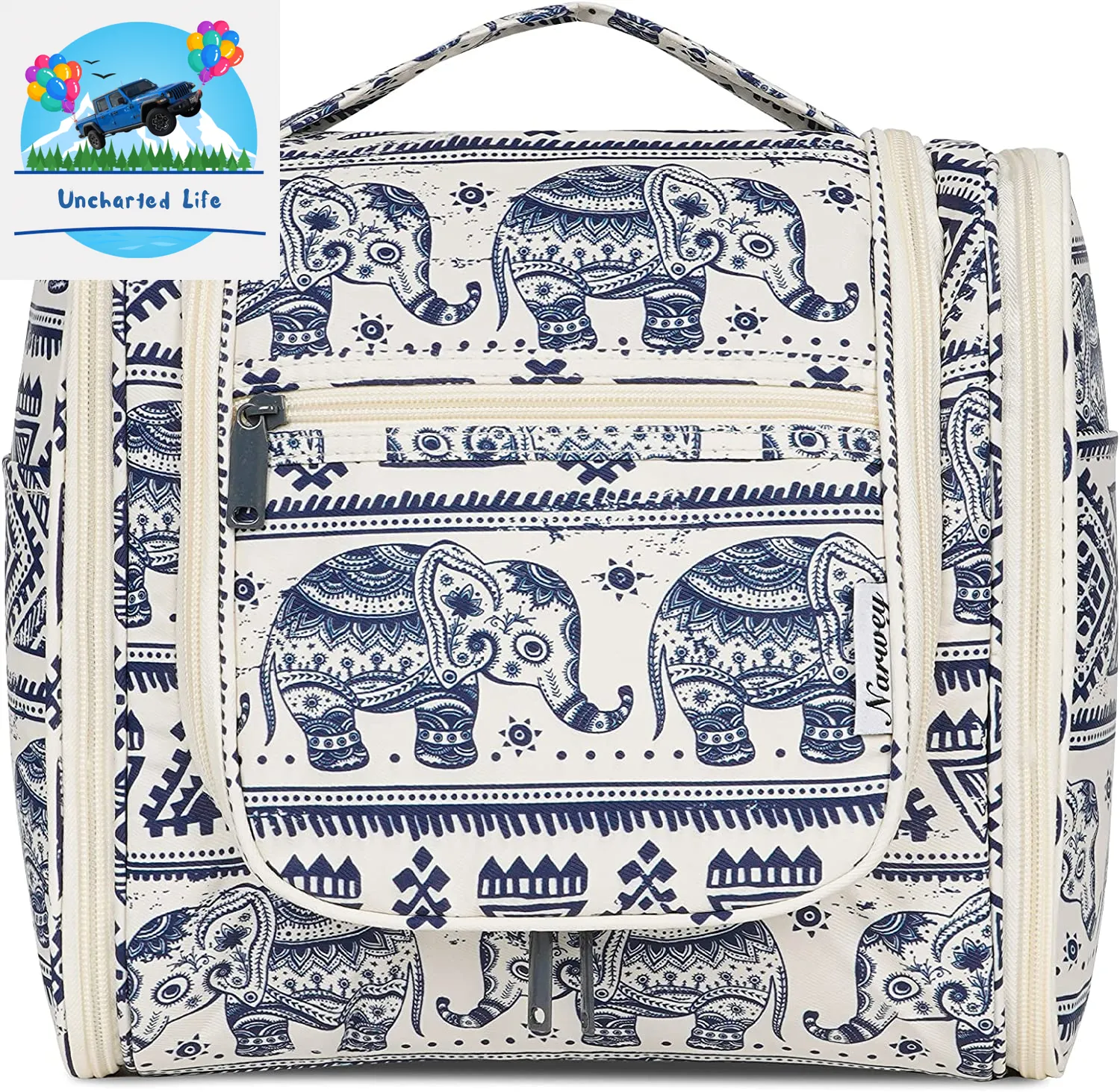 Hanging Toiletry Bag and Travel Makeup Organizer for Essential Items