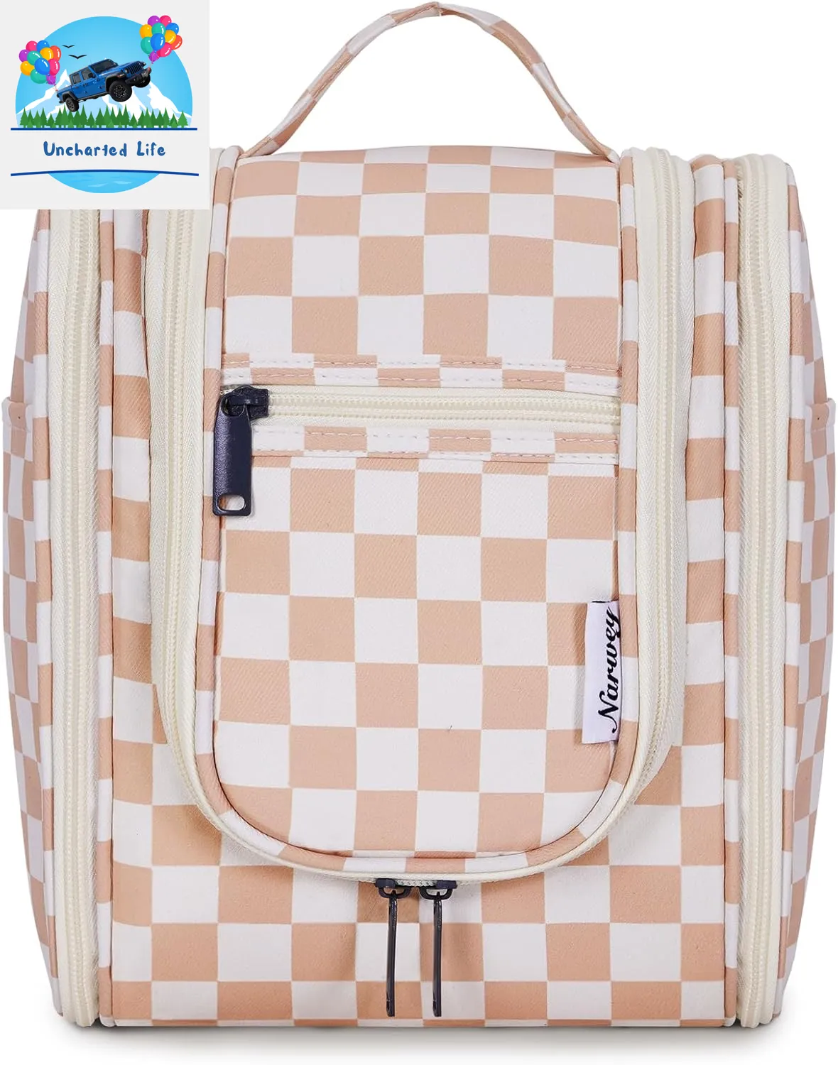 Hanging Toiletry Bag and Travel Makeup Organizer for Essential Items
