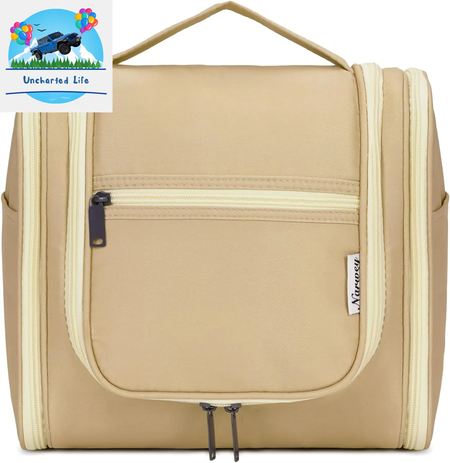 Hanging Toiletry Bag and Travel Makeup Organizer for Essential Items