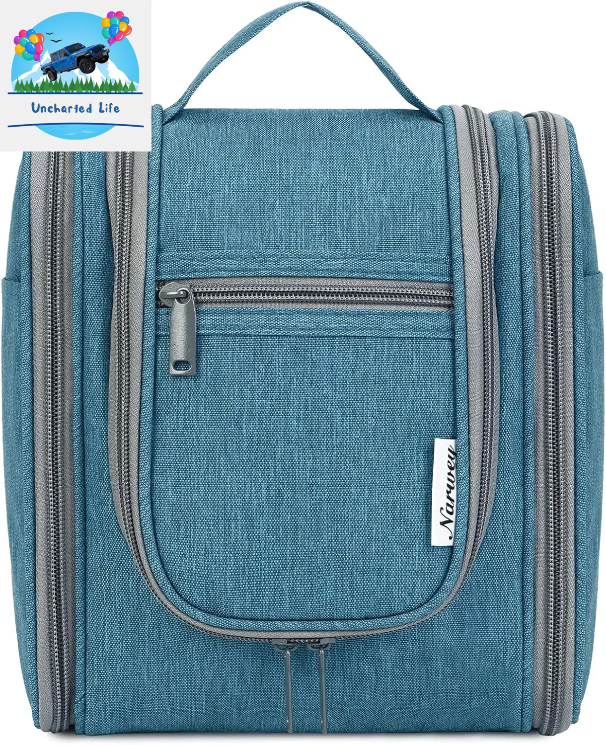 Hanging Toiletry Bag and Travel Makeup Organizer for Essential Items