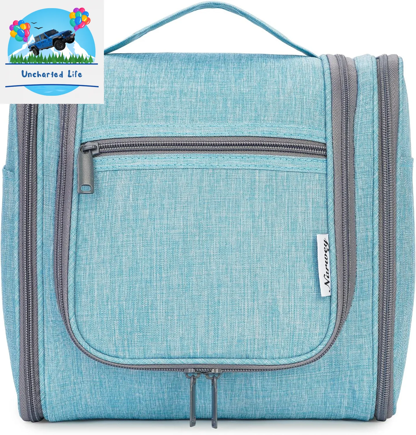 Hanging Toiletry Bag and Travel Makeup Organizer for Essential Items