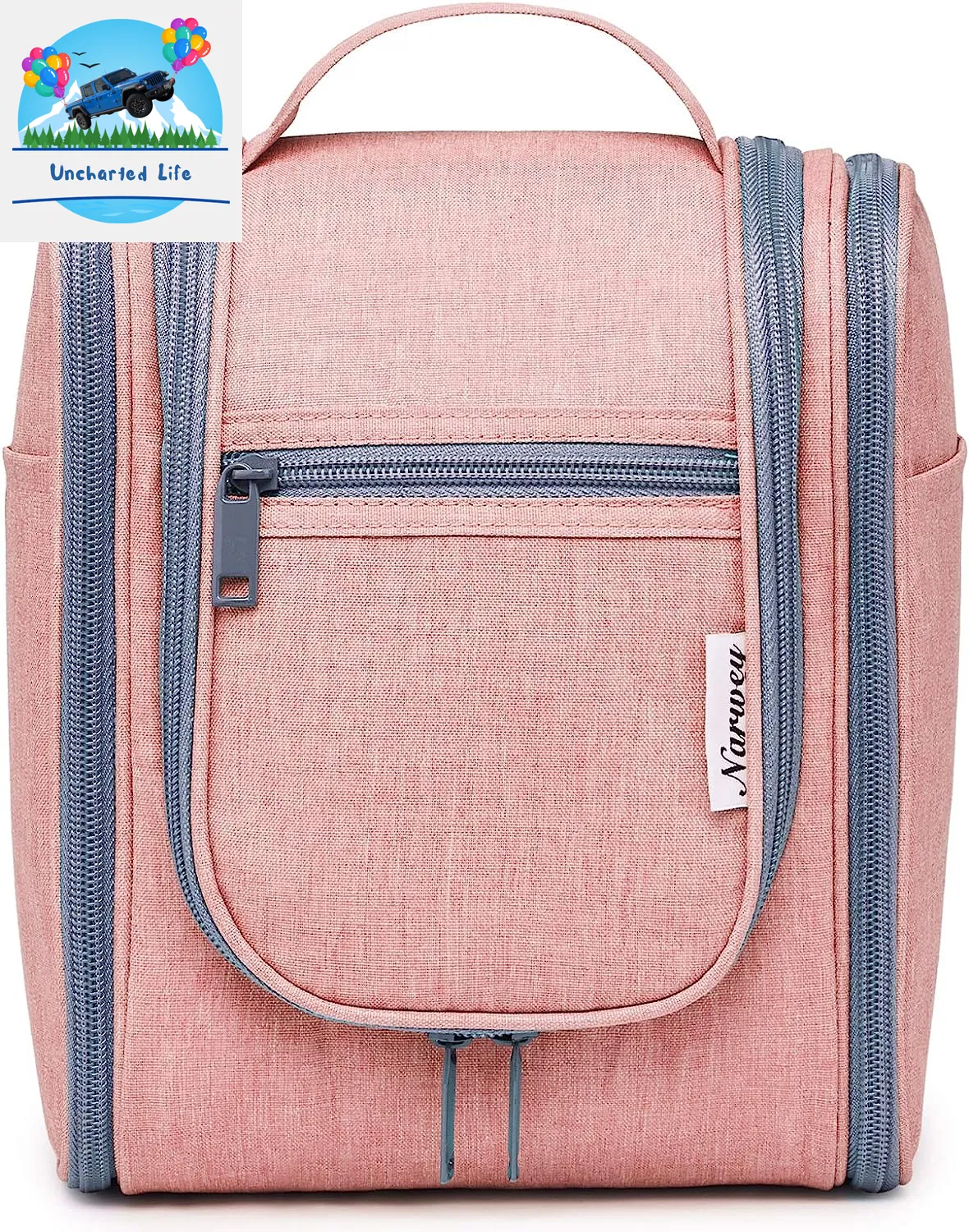 Hanging Toiletry Bag and Travel Makeup Organizer for Essential Items