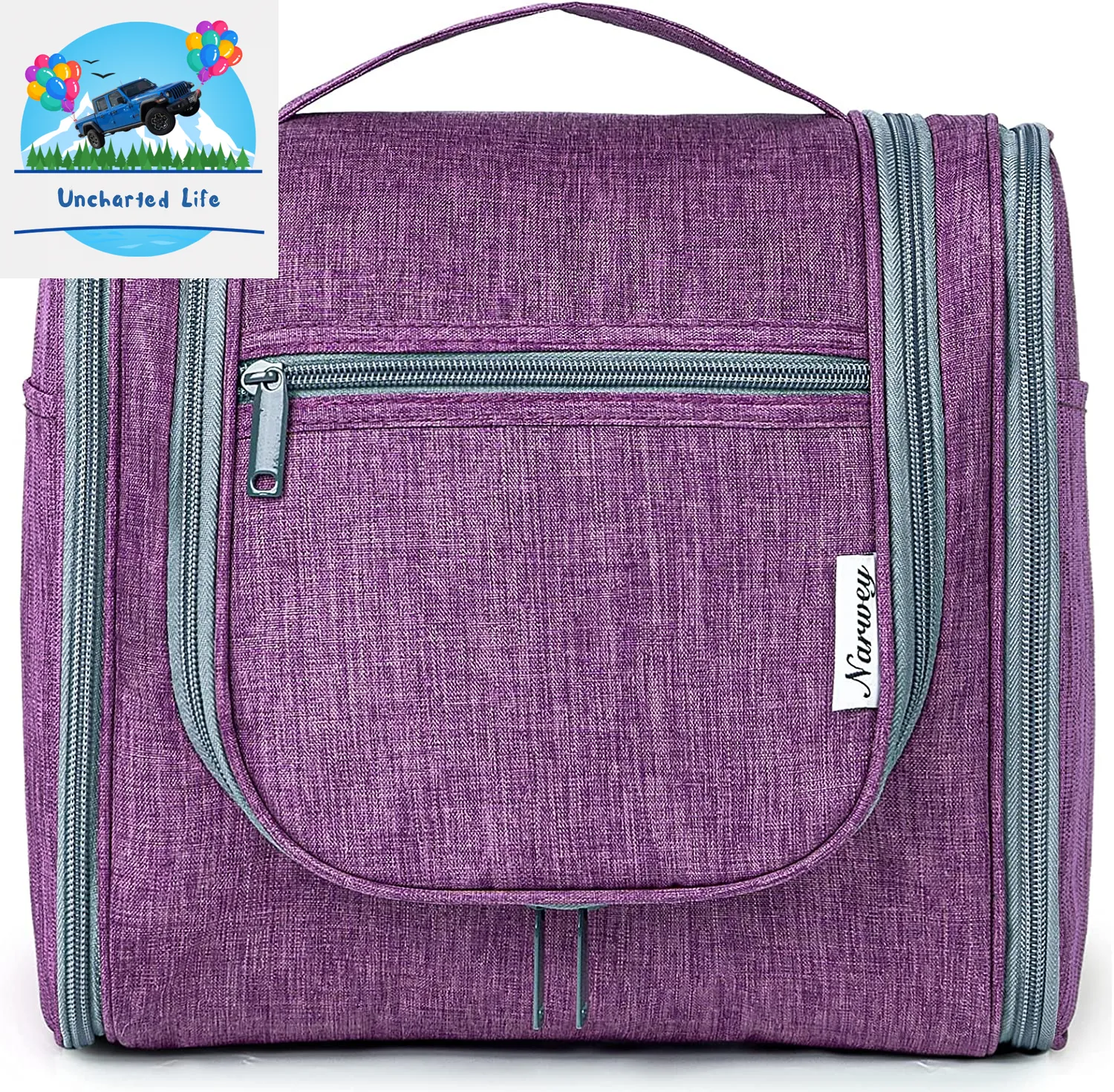 Hanging Toiletry Bag and Travel Makeup Organizer for Essential Items