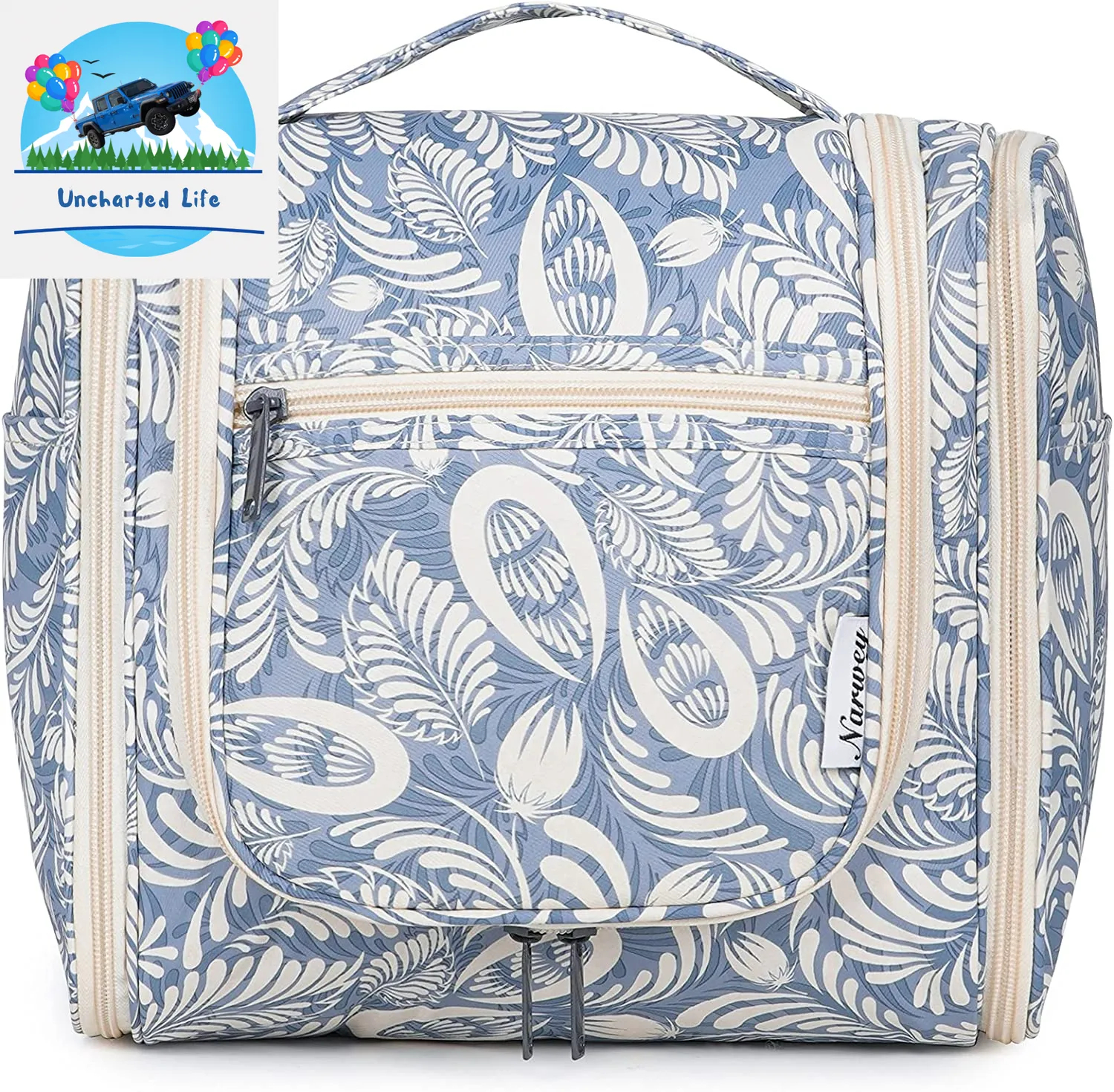 Hanging Toiletry Bag and Travel Makeup Organizer for Essential Items