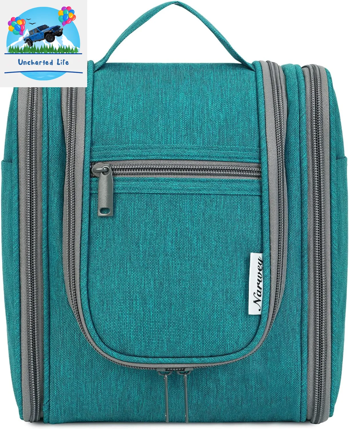 Hanging Toiletry Bag and Travel Makeup Organizer for Essential Items