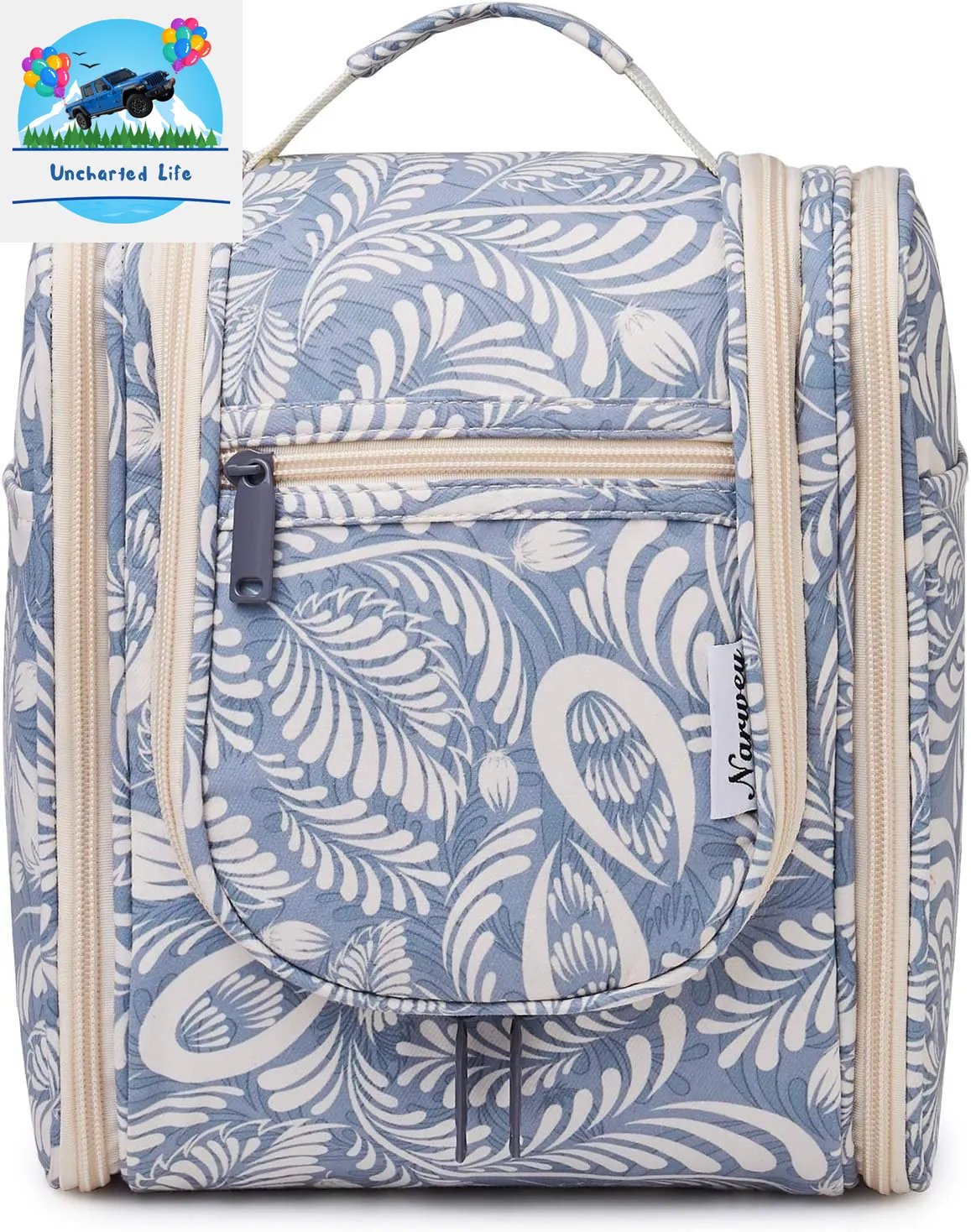 Hanging Toiletry Bag and Travel Makeup Organizer for Essential Items