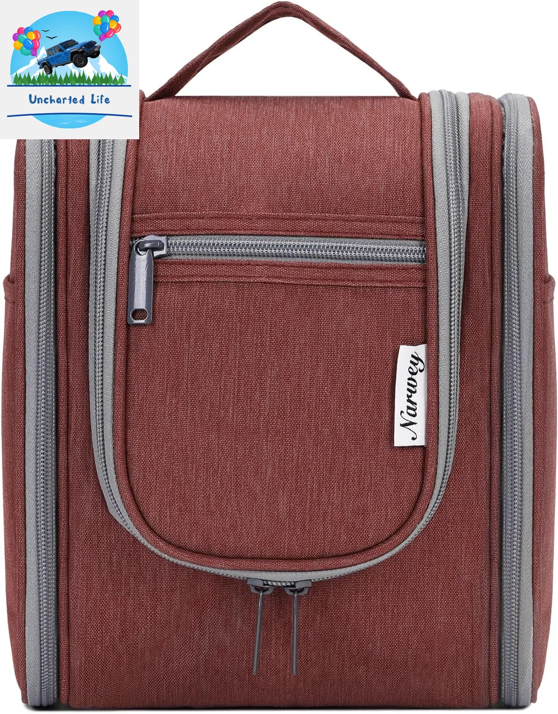 Hanging Toiletry Bag and Travel Makeup Organizer for Essential Items