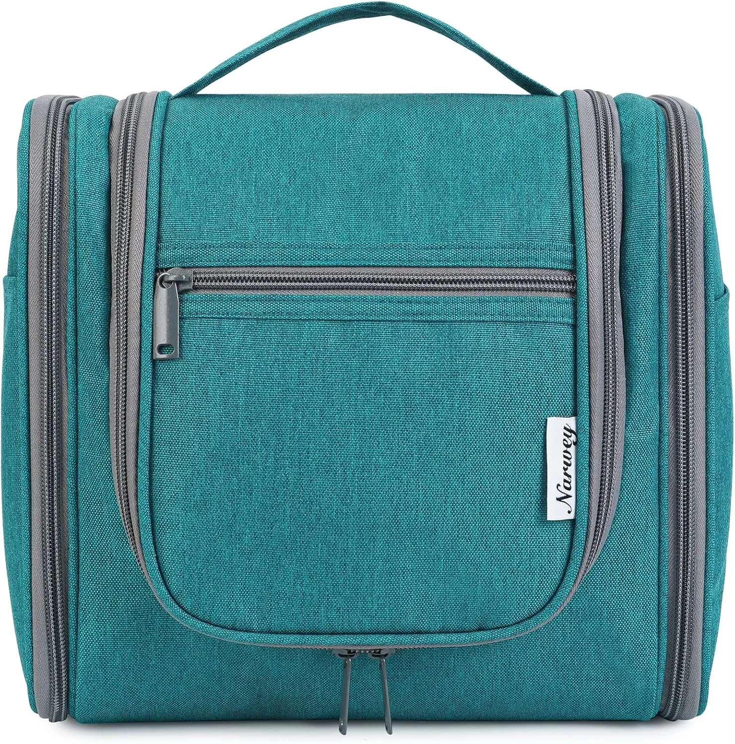 Hanging Toiletry Bag for Women Travel Makeup Bag Organizer Toiletries Bag Men for Cosmetics Essentials Accessories (Large, Teal)