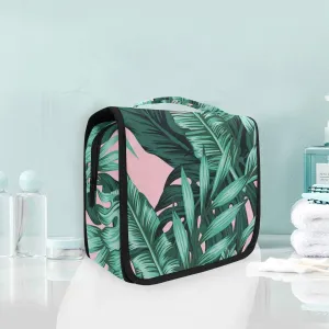 Hanging Toiletry Bag - Large Capacity Women Travel Business Cosmetic Organizer Portable Makeup Pouch with Sturdy Hook