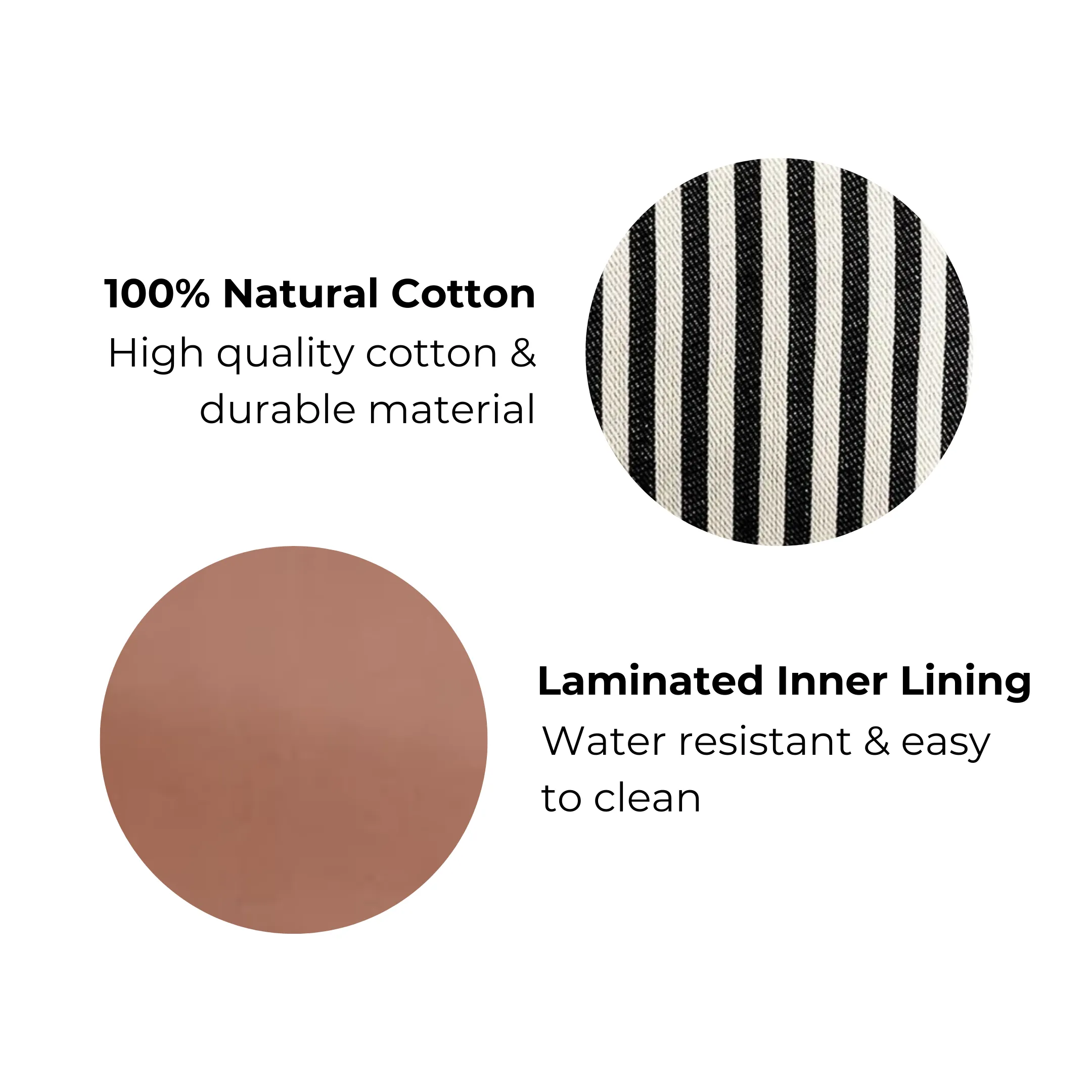 Hanging Toiletry Travel Bag – Striped