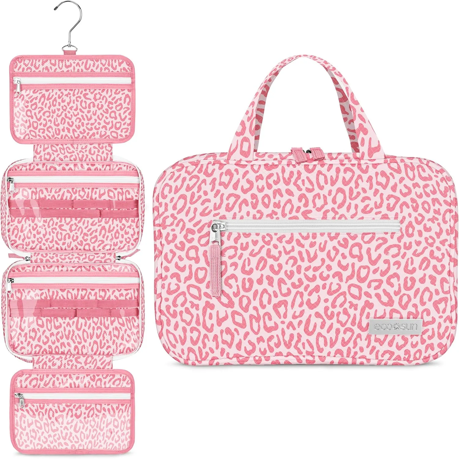 Hanging Travel Toiletry Bag — Designed in Hawaii — Water-resistant Travel Organizer for Bathroom Accessories