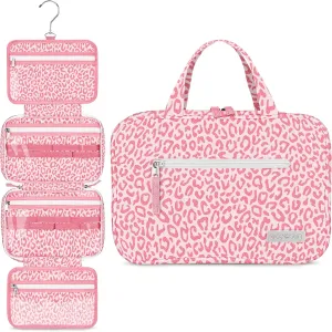 Hanging Travel Toiletry Bag — Designed in Hawaii — Water-resistant Travel Organizer for Bathroom Accessories
