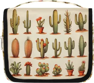 Hanging Travel Toiletry Bag Gardening Plant Toiletry Bags with Hanging Hook Portable Cosmetic Bag Makeup Organizer for Travel Business Trip