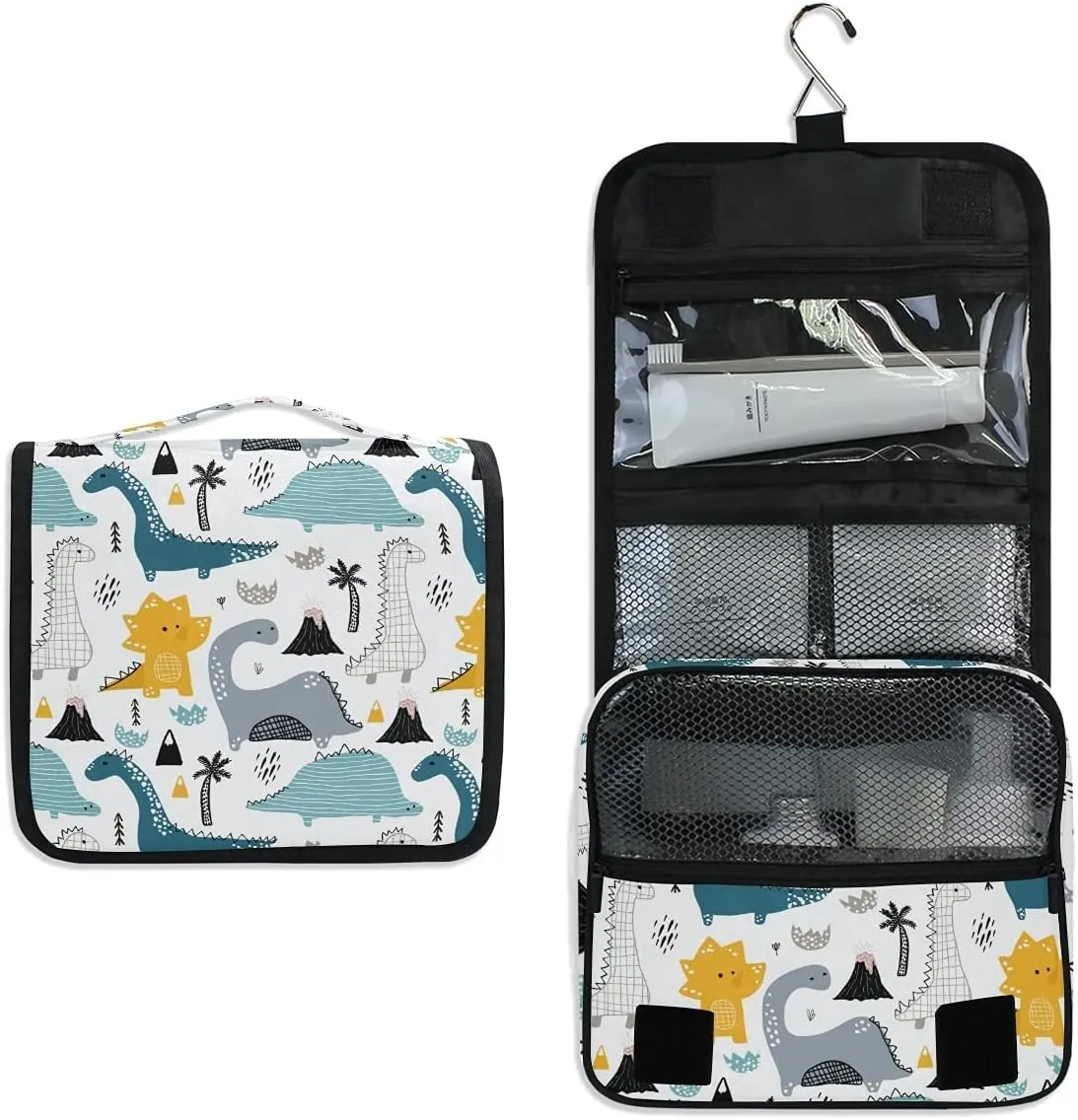 Hanging Travel Toiletry Bag Kit Makeup Case Cosmetics Organizer for Men Women