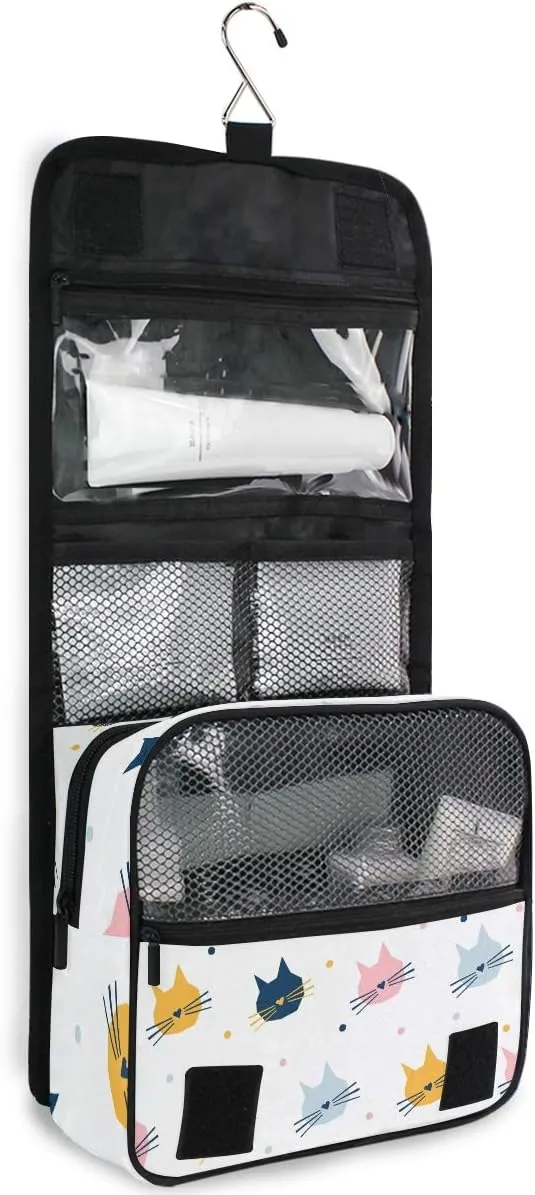 Hanging Travel Toiletry Bag Kit Makeup Case Cosmetics Organizer for Men Women