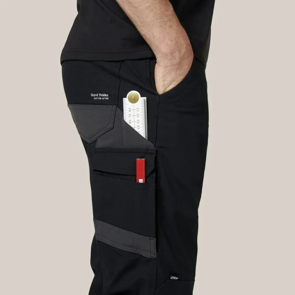 Hard Yakka Raptor Pants with Active Fit Waistband, Y02441