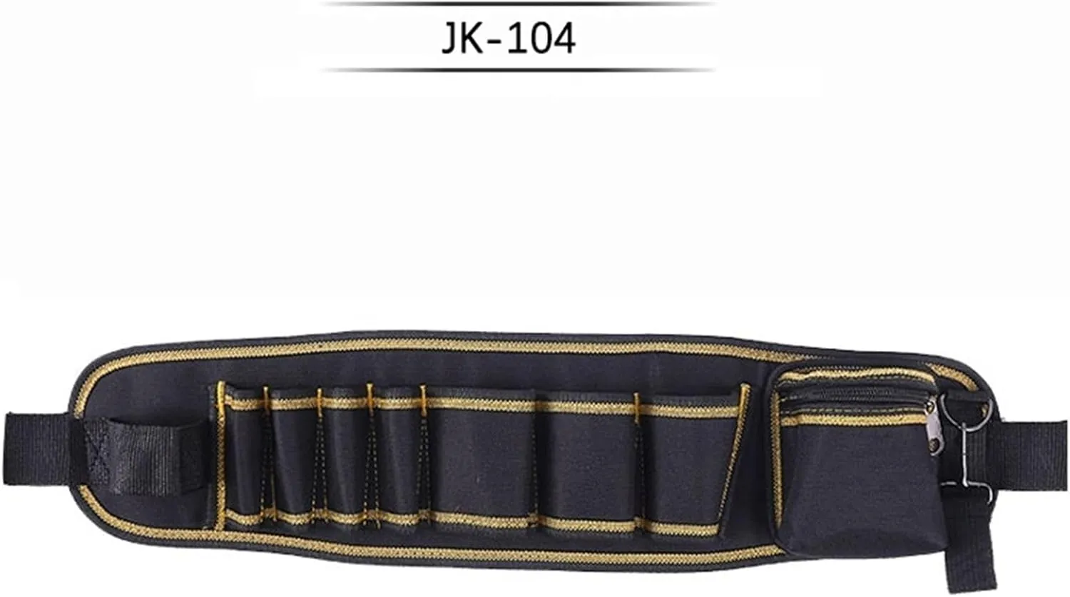 Hardware Tool Repair Kit Storage Bag Oxford Cloth Tool Belt Bag For Electric Drill Wrench Clamp Hammer Multi-pockets Waist Bag (Color : JK-104)