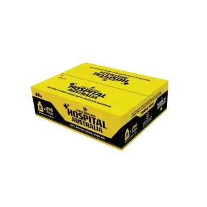 Heavy Duty Yellow Hazardous Clinical Waste Bag Hospital Biohazardous 120L