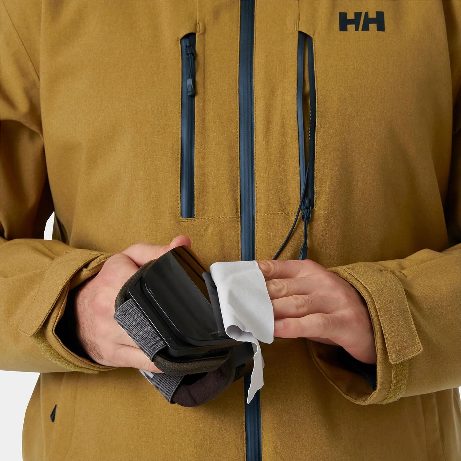Helly-Hansen Jupiter 3.0 Jacket For Men - Waterproof, Windproof, Breathable Skiing Jacket With Adjustable Hood