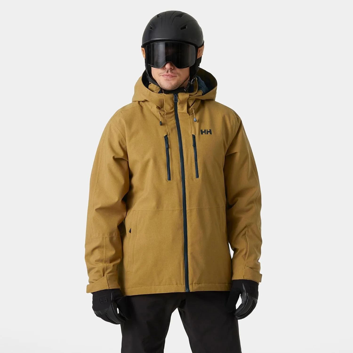 Helly-Hansen Jupiter 3.0 Jacket For Men - Waterproof, Windproof, Breathable Skiing Jacket With Adjustable Hood