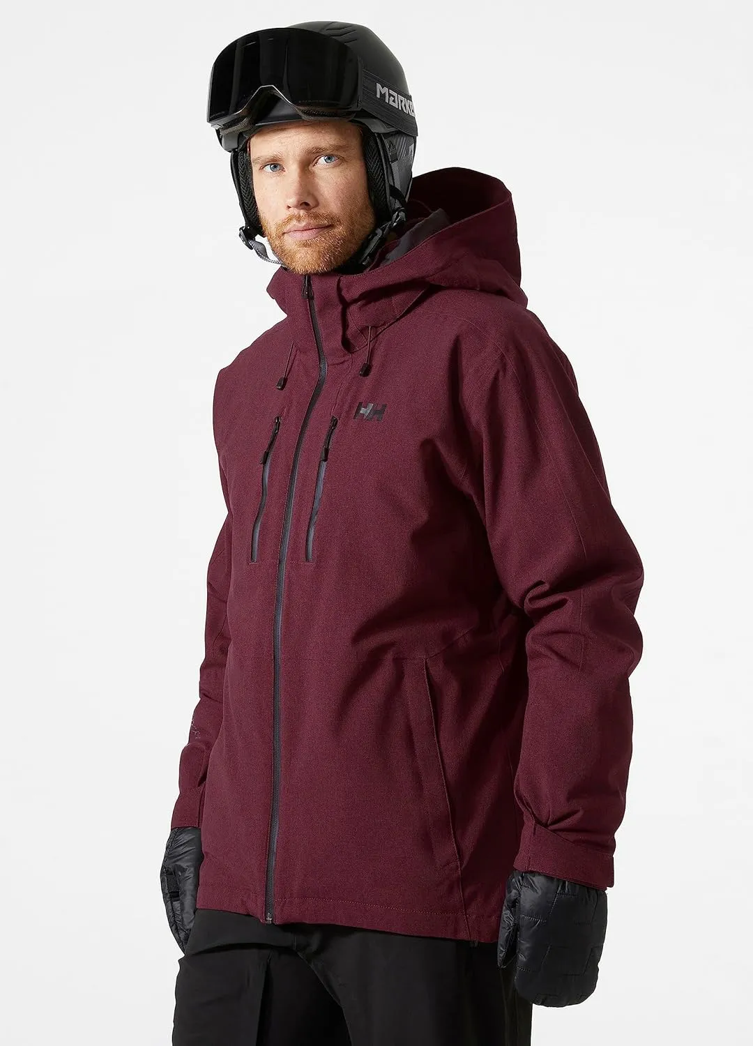 Helly-Hansen Jupiter 3.0 Jacket For Men - Waterproof, Windproof, Breathable Skiing Jacket With Adjustable Hood