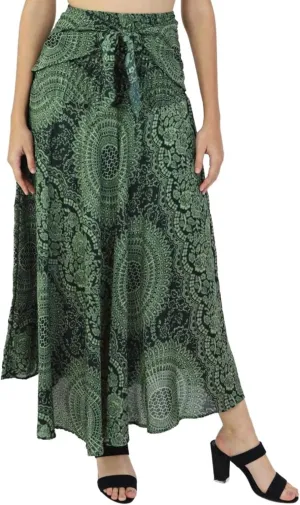 Hippie Skirt Boho Dress Bohemian Gypsy Maxi Long Skirts for Women Summer midi Beach Dress