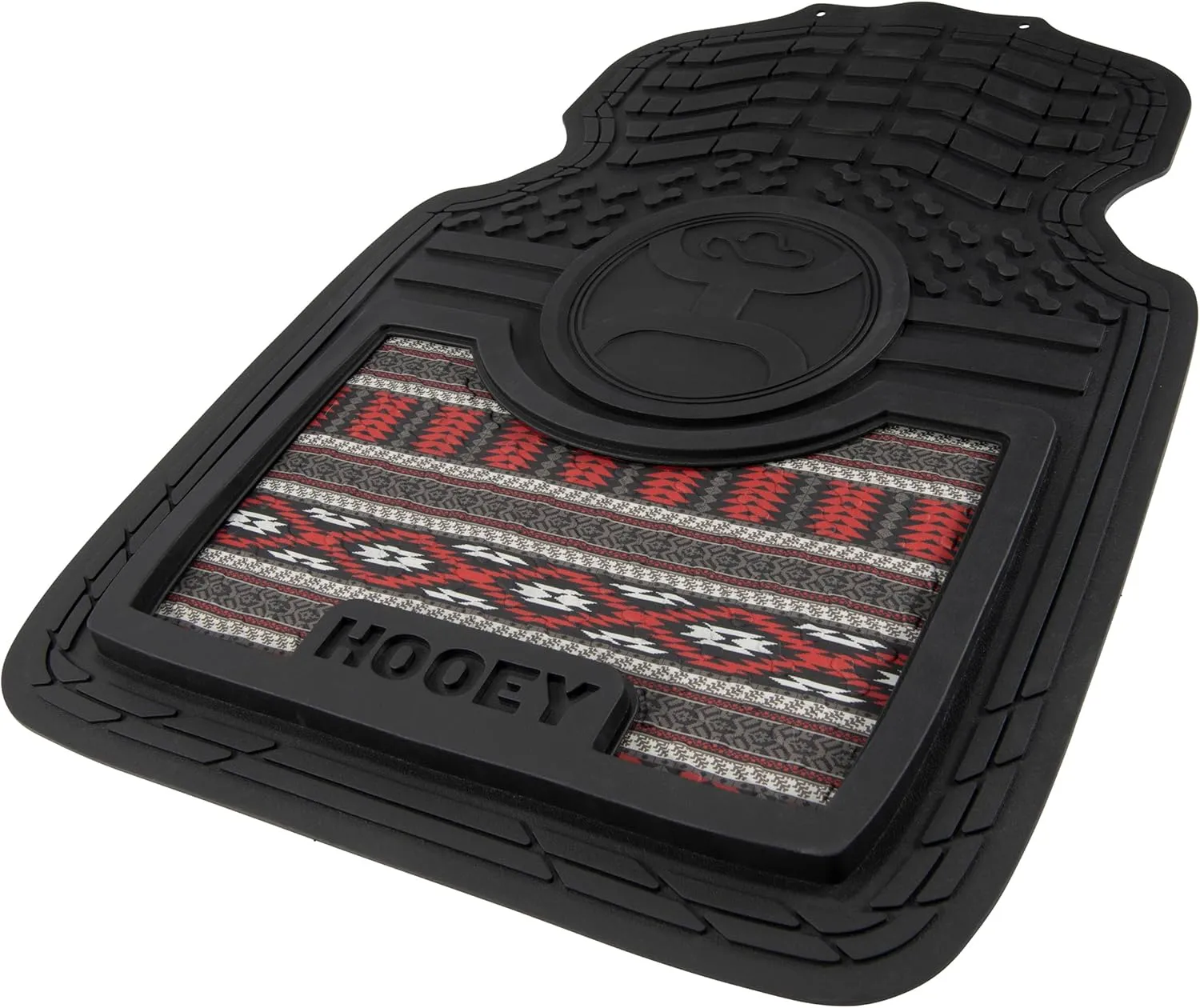 Hooey Car and Truck Floor Mats, Premium Protection Against Water and Dirt, Front Set of 2, Mulitcolor/Clay