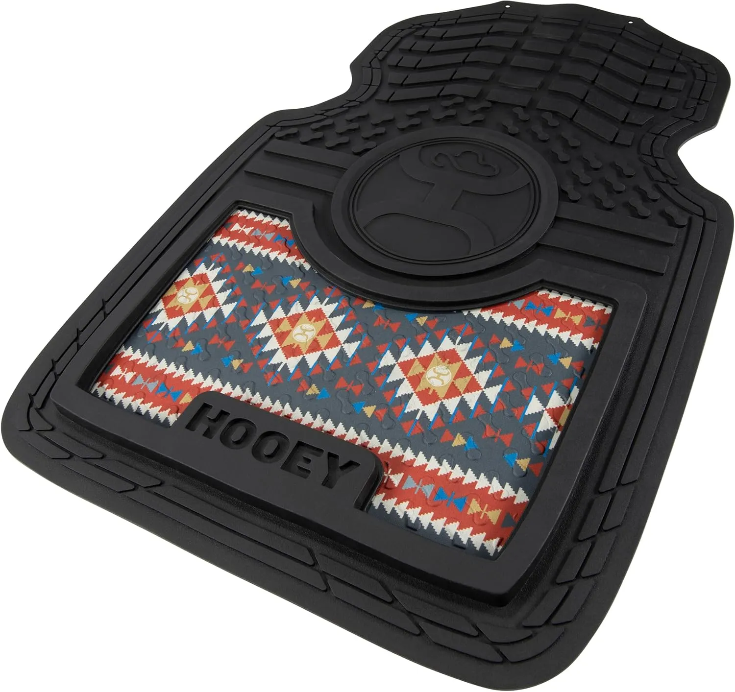 Hooey Car and Truck Floor Mats, Premium Protection Against Water and Dirt, Front Set of 2, Tuscon Aztec