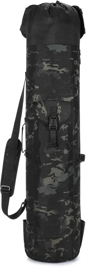 HUNTVP Fishing Rod Reel Case Bag Organizer Travel Carry Case Carrier Holder Pole Tools Storage Bags
