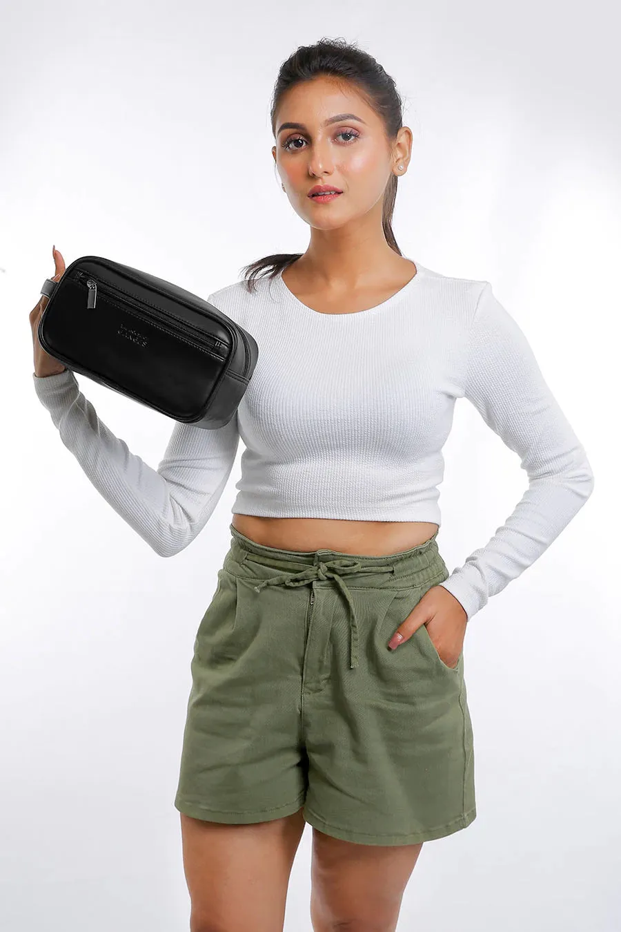 Hurst Vegan Leather Toiletry Bag