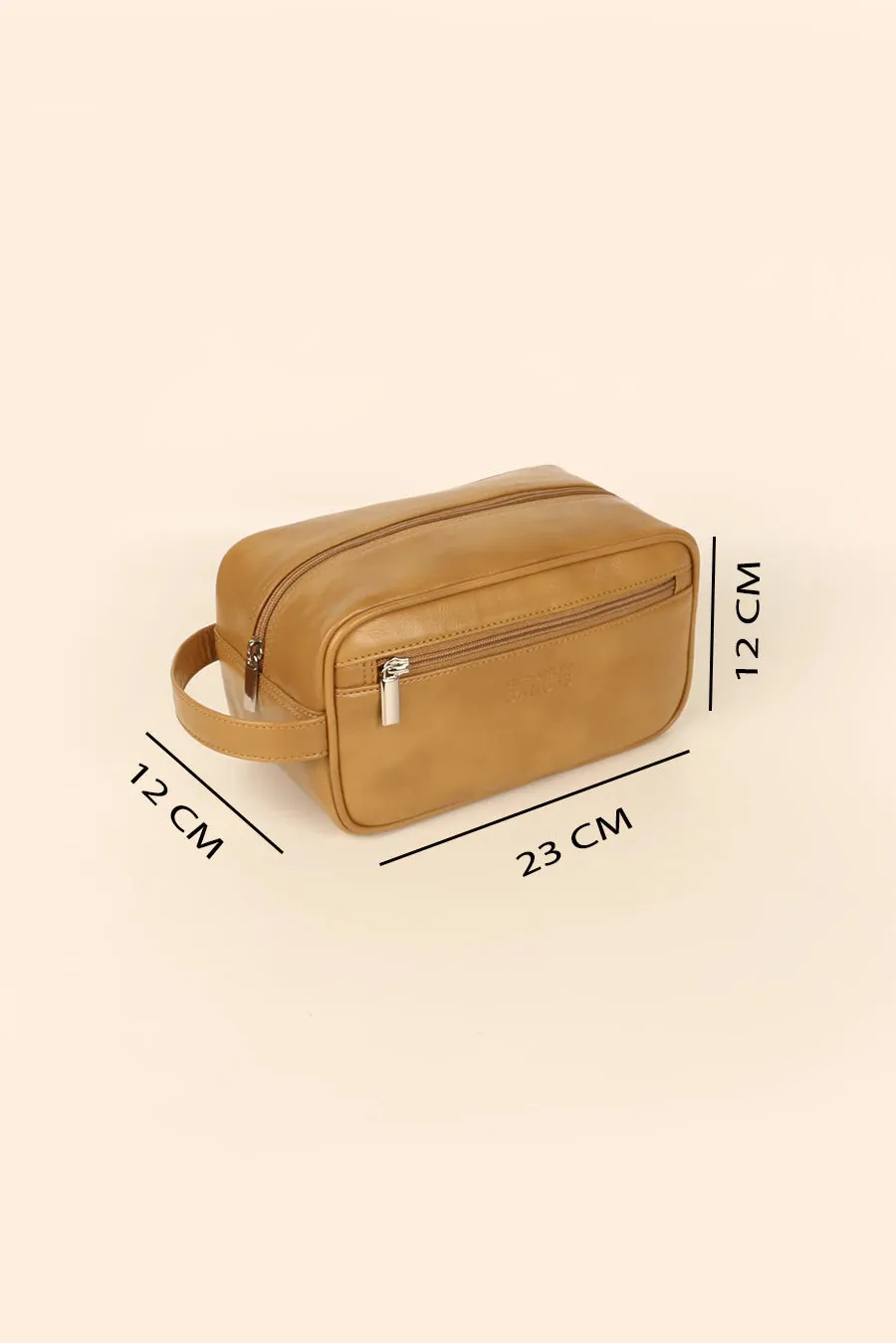 Hurst Vegan Leather Toiletry Bag