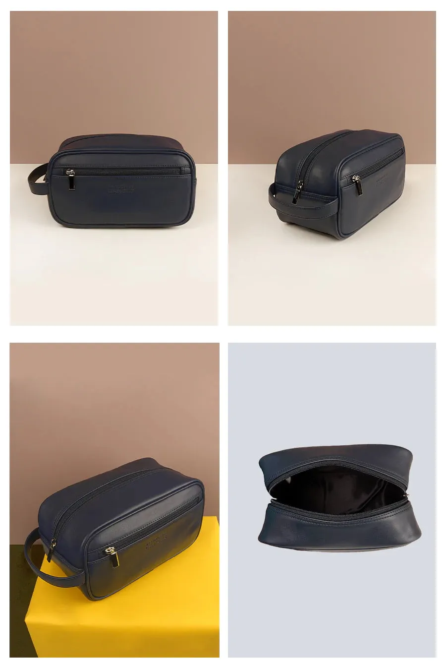 Hurst Vegan Leather Toiletry Bag