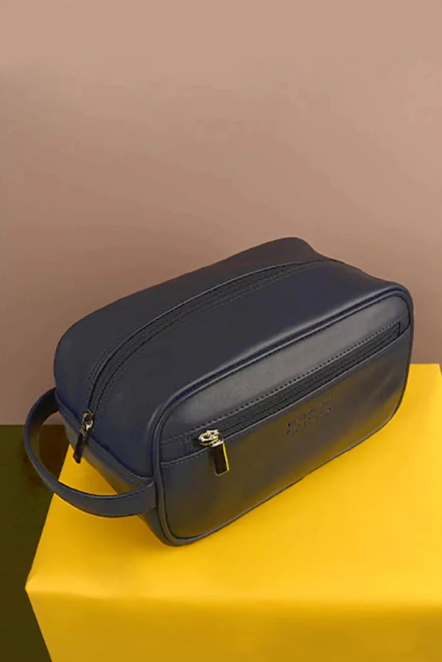 Hurst Vegan Leather Toiletry Bag