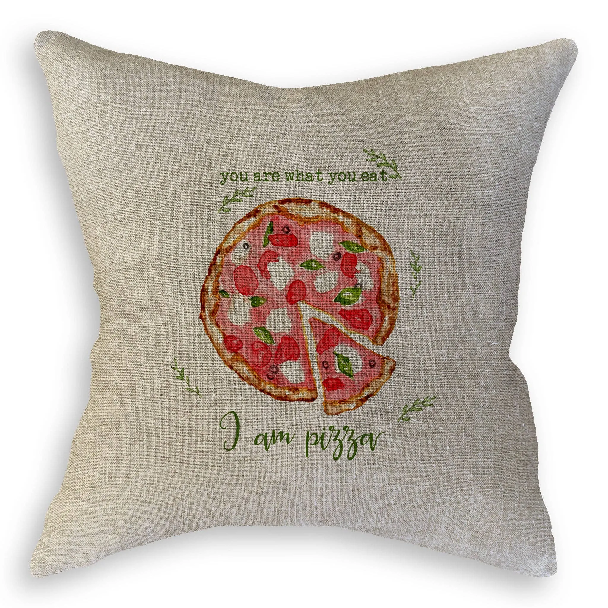 I Am Pizza Dishtowel