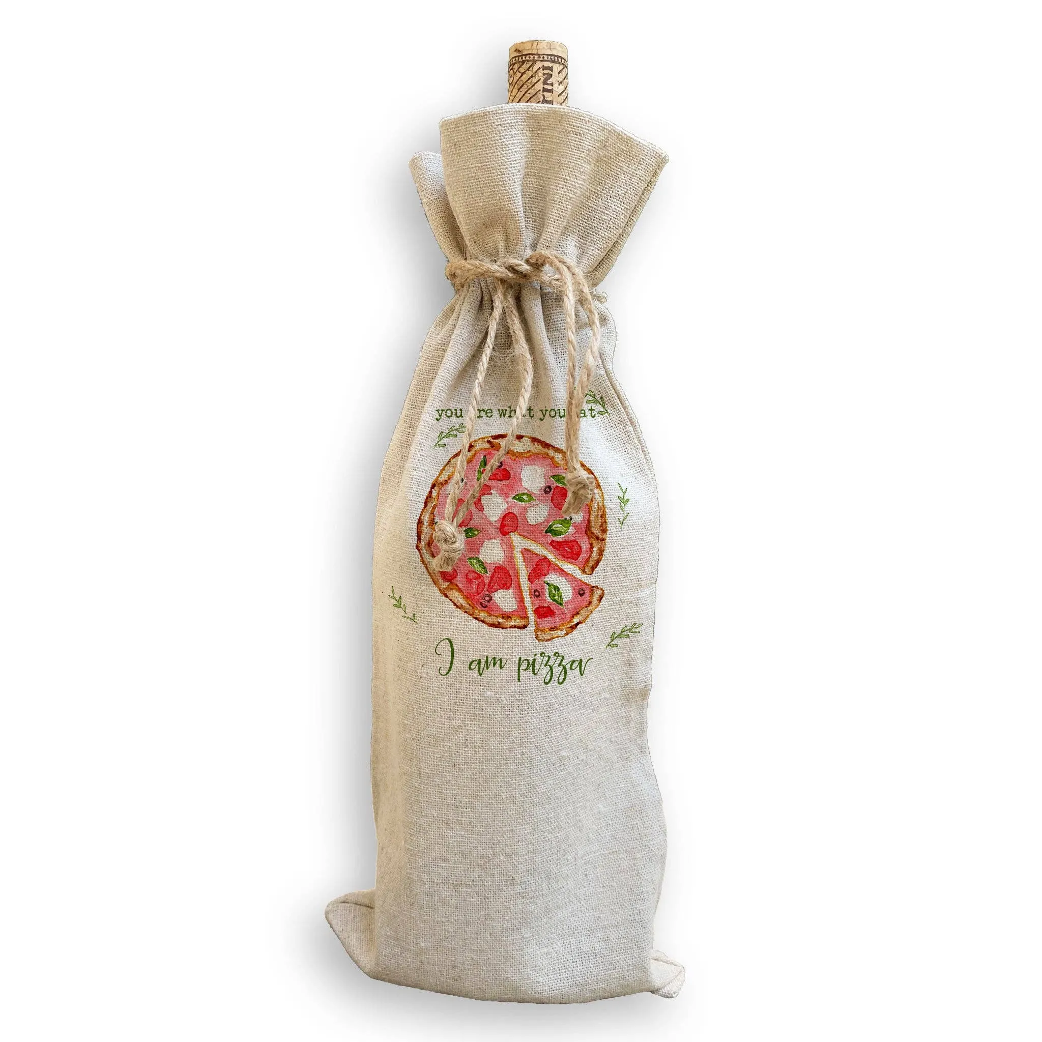 I Am Pizza Dishtowel