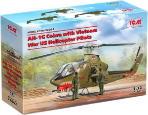 ICM 32062 - AH-1G Cobra with Vietnam War US Helicopter Pilots - Scale 1:32